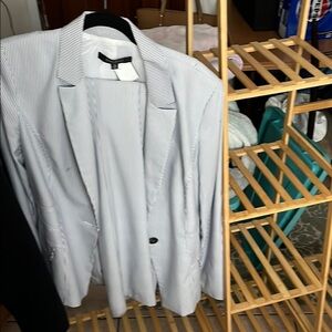 Striped Blazer Jacket